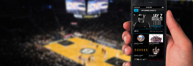 The Barclays Center app helped the stadium become one of the most technologically advanced arenas in the world